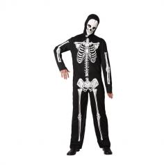 Halloween déguisement squelette homme - Taille au choix