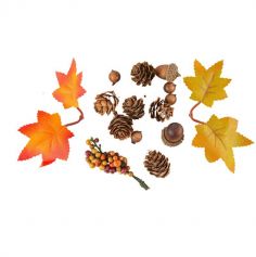 Une décoration d'automne complète grâce à cet assortiment de petites décos automnales | jourdefete.com