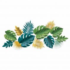 decoration-murale-feuille-tropicale|jourdefete.com