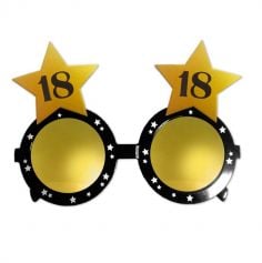 lunettes en plastique étoiles anniversaire | jourdefete.com