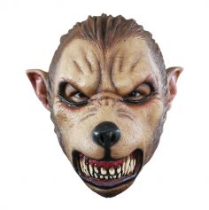 Masque Intégral en Latex de Loup-Garou Mutant