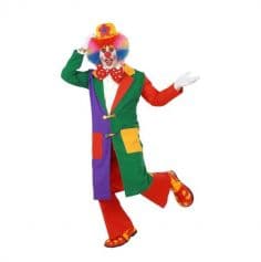 Manteau de Clown Coloré Adulte - Taille au Choix