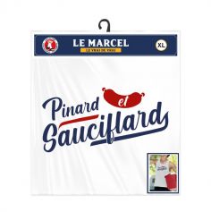 Marcel "Pinard et Sauciflard" - Collection Claquettes Chaussettes - Taille au choix | jourdefete.com