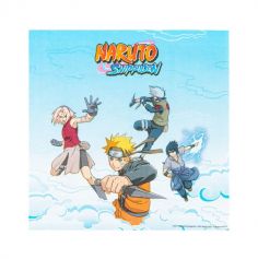 Placez ces serviettes sur la table de votre enfant à l’effigie de "Naruto Shippuden ®" | jourdefete.com