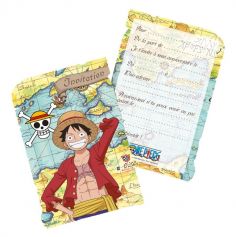 Invitez les amis de votre enfant avec ces cartes d’invitation "One Piece ®" | jourdefete.com