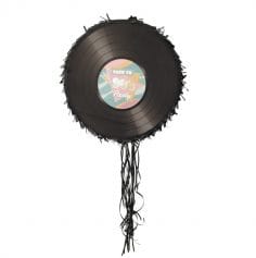 Une belle piñata en forme de vinyle pour votre soirée sur les années 90 | jourdefete.com
