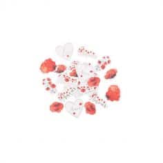 Assortiment de 100 Confettis - Collection Poppy Love