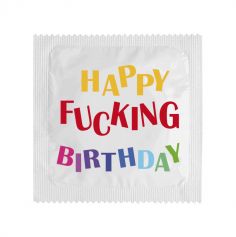 Un superbe préservatif humoristique à offrir à un anniversaire | jourdefete.com
