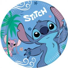 Un lot d'assiettes idéal pour un anniversaire pour enfant avec Stitch | jourdefete.com