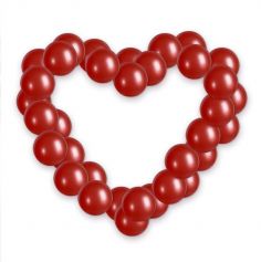Kit Arche à Ballons en forme de cœur pour la Saint-Valentin | jourdefete.com