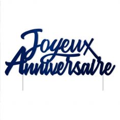 Top Gâteau - Joyeux Anniversaire - Collection Confettis | jourdefete.com