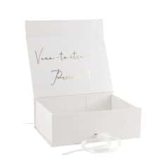 Optez pour cette belle boîte cadeau "Veux-tu être mon parrain ?" pour le baptême de votre enfant | jourdefete.com