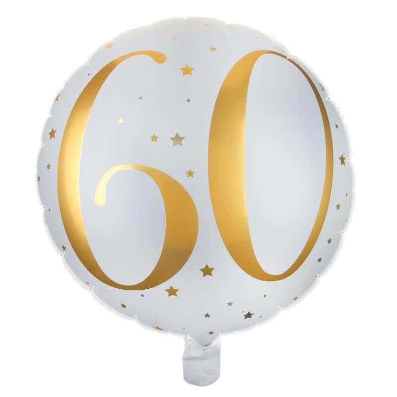 Ballon joyeux anniversaire 60 ans - Méga Fête