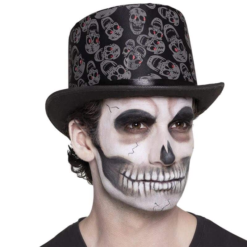Décoration tête de mort gothique d'Halloween 27 cm : Deguise-toi, achat de