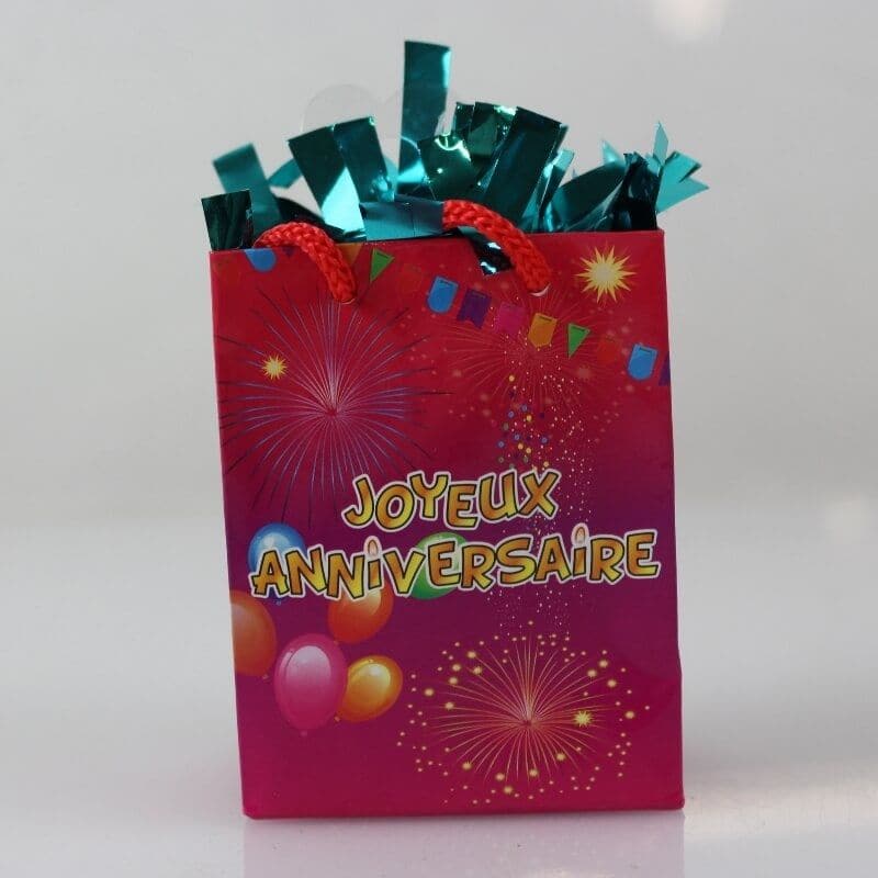 50 Ballons Joyeux Anniversaire Rose/Fuchsia pour l'anniversaire de