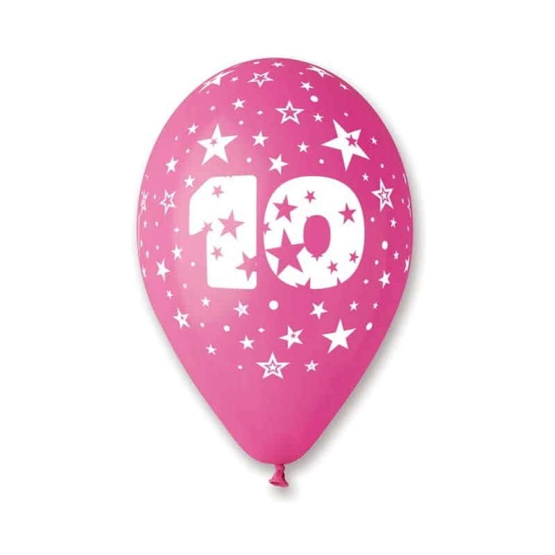 Ballon 30 ans x 10