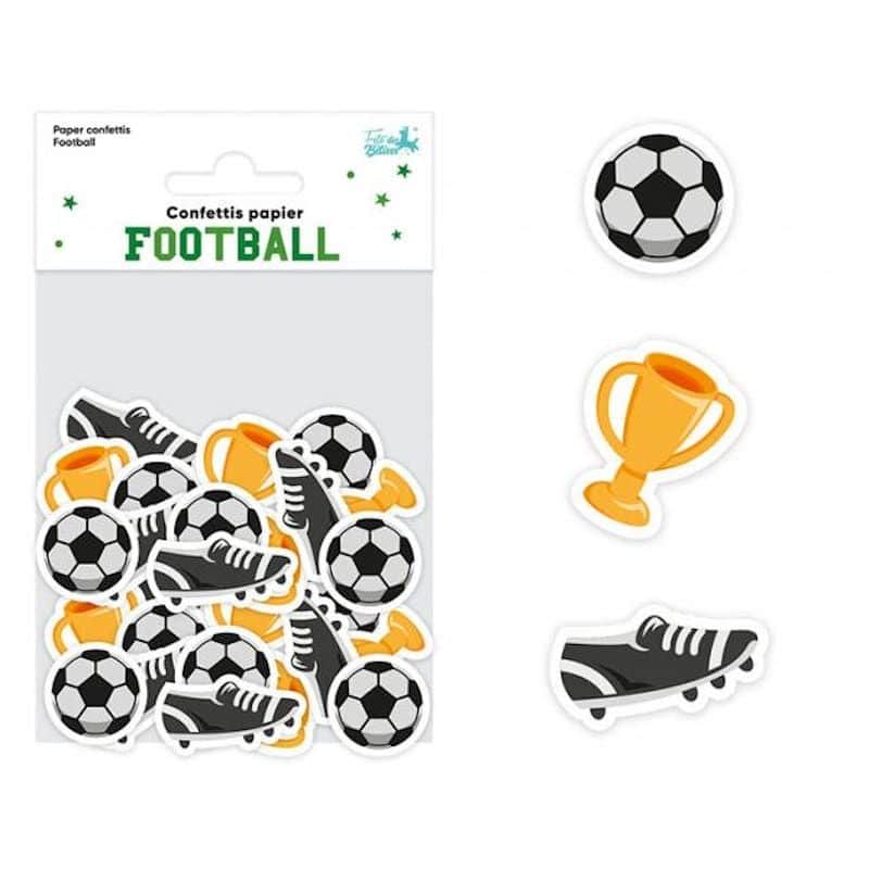 6 cartes d'invitation en carton avec enveloppes - Collection Football -  Jour de Fête - Football - Top Thèmes