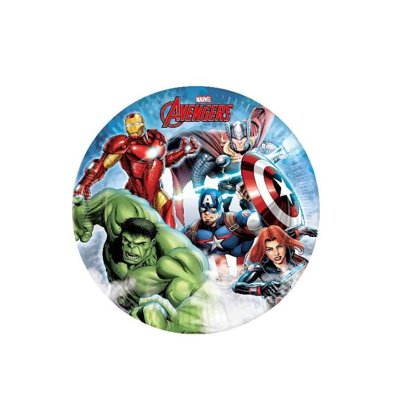 4 Pailles Médaillon en carton - Avengers Infinity Stones - Jour de Fête -  LICENCES ET THEMES - Boutique Jour de fête