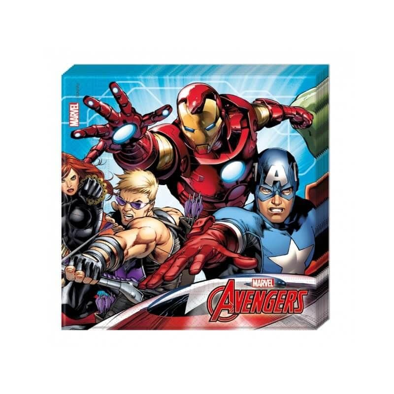 Déco Avengers Mighty pour table d'anniversaire