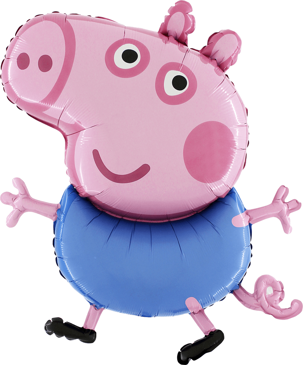 Décoration de Fête D'anniversaire Peppa Pig Ballons George Pig