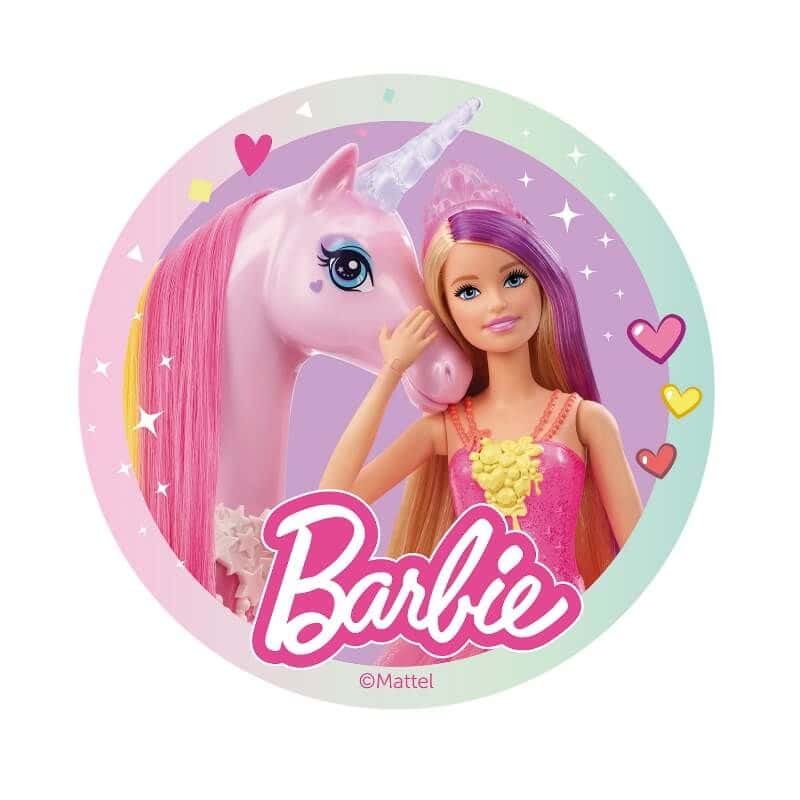 Barbie Dreamtopia licorne rose - 18 cm
