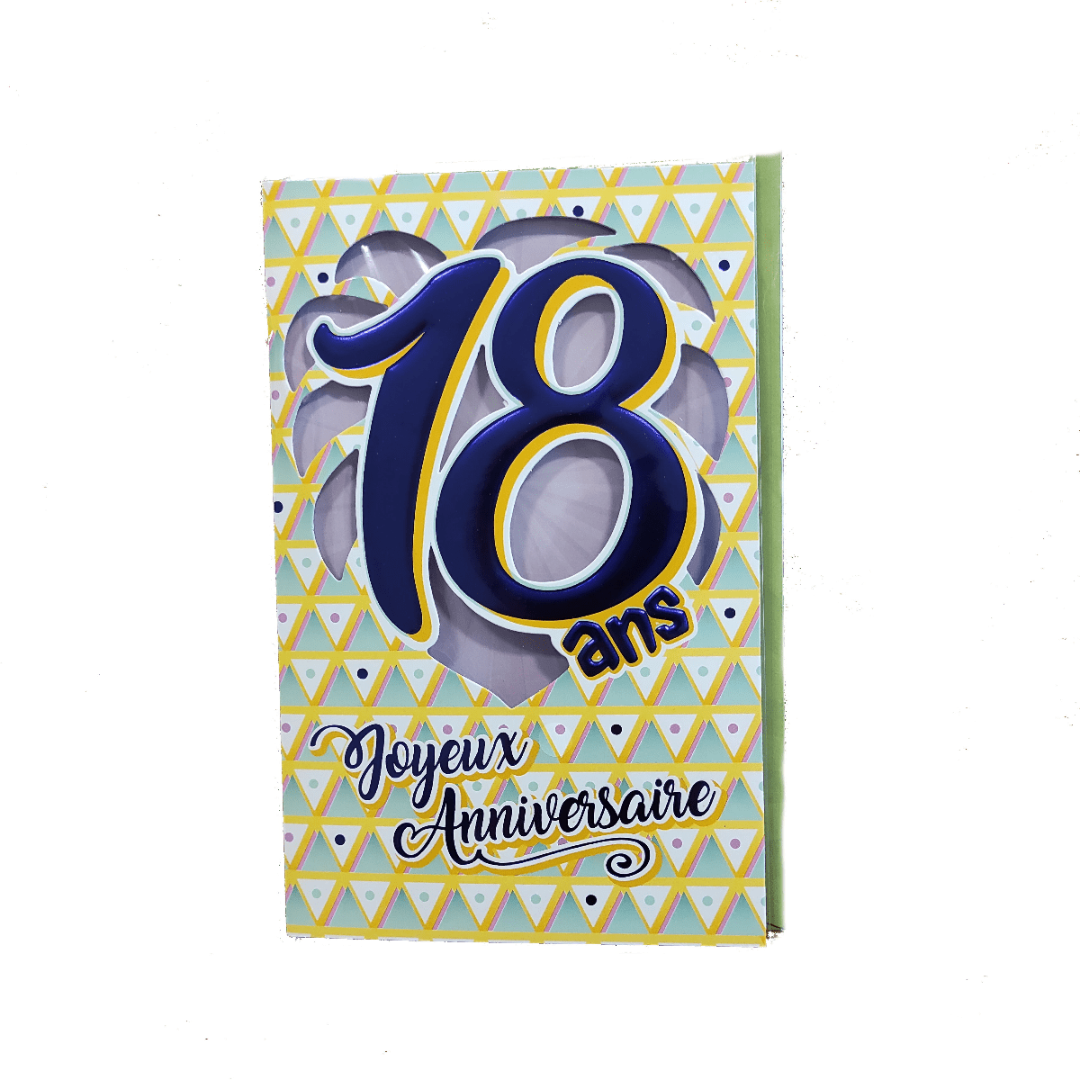 Carte anniversaire 20 ans - Méga Fête