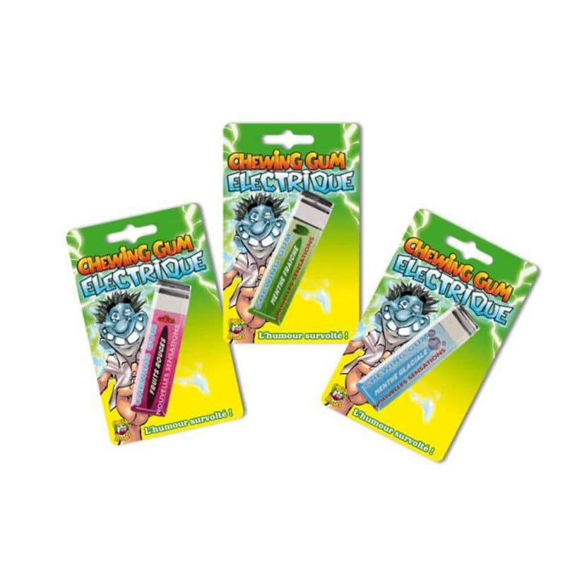Faux paquet de chewing-gum avec choc électrique