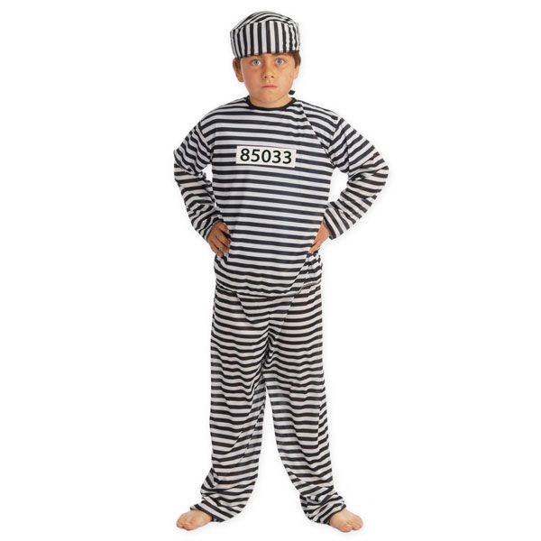 Deguisement Policiere  Costume de Prisonnier