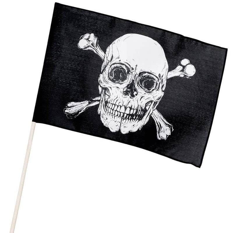 Drapeau Pirate Tête de mort - Happy Fiesta Lyon