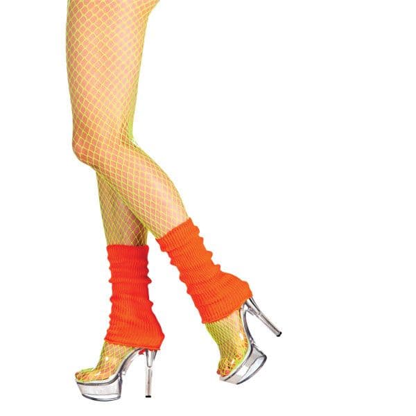 Déguisement Disco fille orange fluo - Déguiz-Fêtes