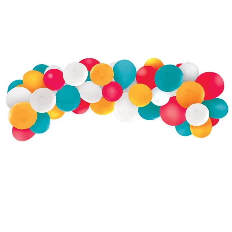Kit arche de ballons – 50 ballons – couleurs au choix