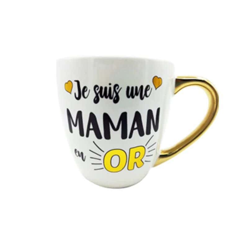 Mug Pour une Maman en or - Cadeau maman
