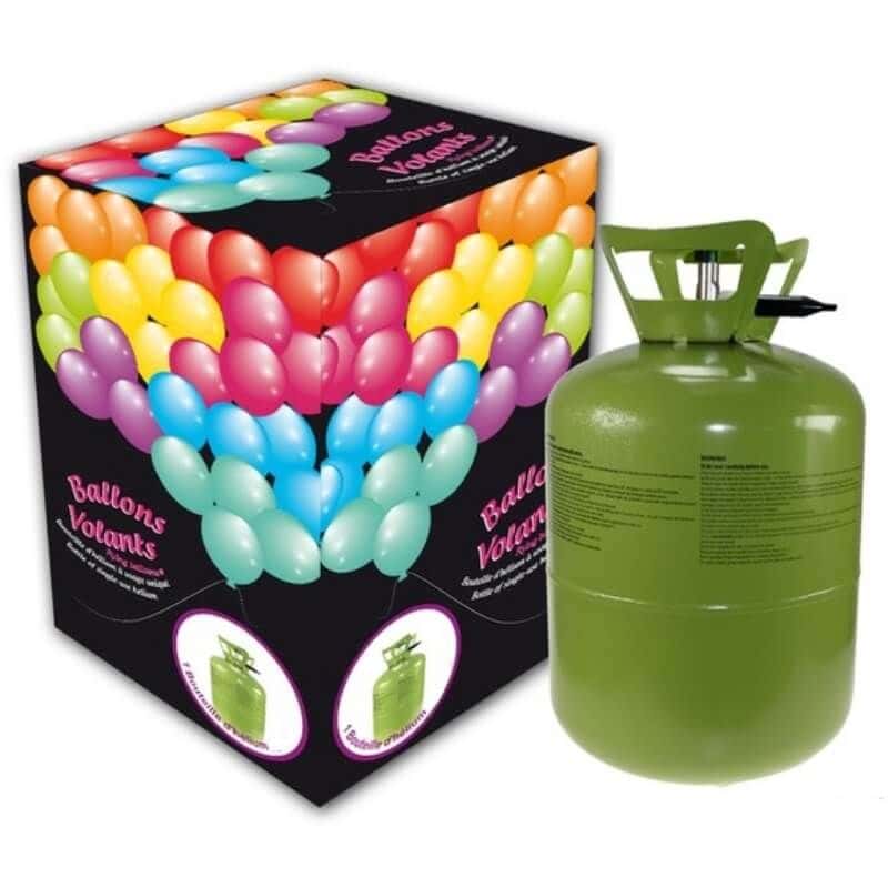 Bouteille Gaz Hélium pour 50 Ballons gonflables de 0,42m3 - Anniversaire,  Fête
