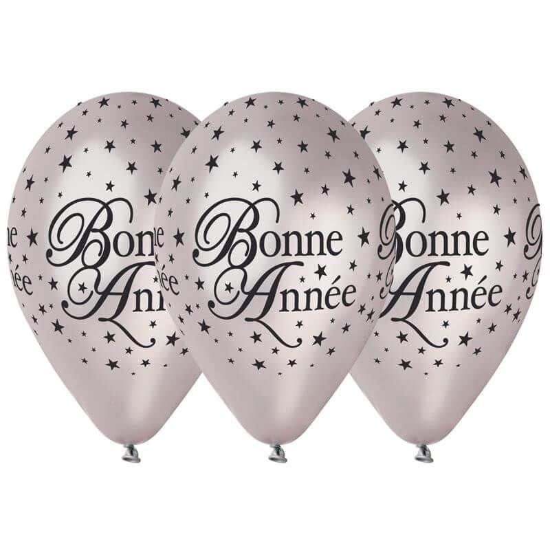 Ballon Aluminium Bonne Année - Couleur au choix - Jour de Fête - Bonne  Année - Tables de Noël et Réveillon
