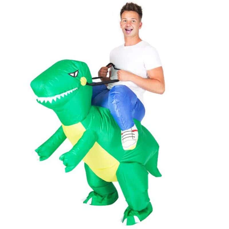 Déguisement Gonflable de Dinosaure pour Adulte - Raptor - Jour de