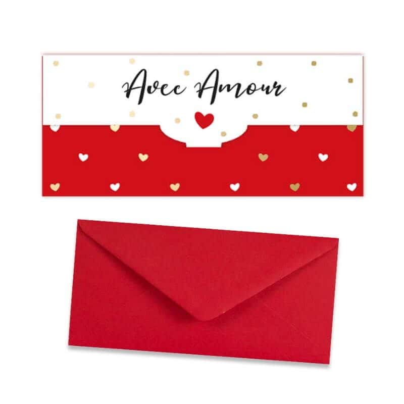 Enveloppes pour carte cadeau