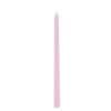 2 bougies flambeau de 30 cm couleur rose pastel | jourdefete.com