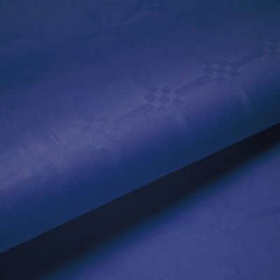 Rouleau de Nappe Damassé Bleu Vif 25 m