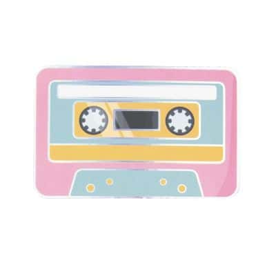 Une cassette radio pour votre carte | jourdefete.com