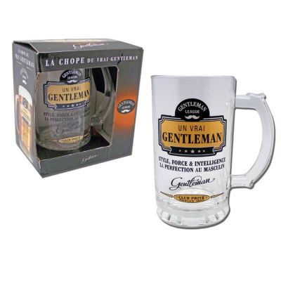 chope à bière de la collection gentleman | jourdefete.com