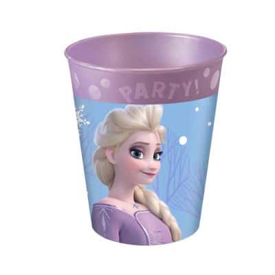 Un joli gobelet réutilisable pour un anniversaire avec la Reine des Neiges | jourdefete.com