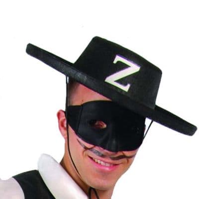 Chapeau Justicier Masqué Z 