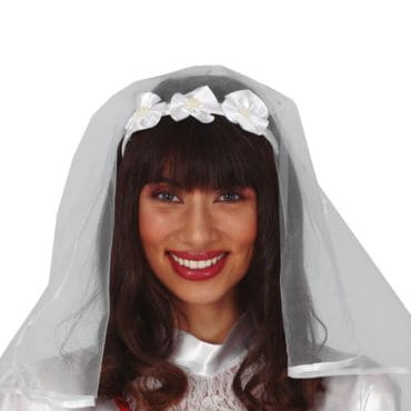 diadème voile de mariée adulte | jourdefete.com