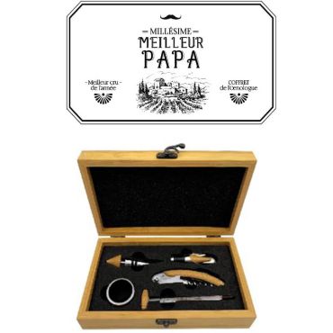 Coffret de l'œnologue du meilleur papa