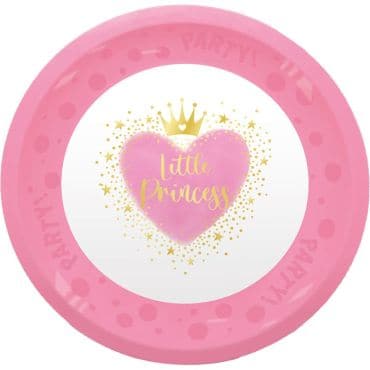 Faites plaisir à votre fille avec cette assiette réutilisable "My Little Princess" | jourdefete.com