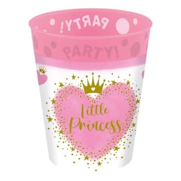 Optez pour ce gobelet rose "My Little Princess" pour l'anniversaire de votre fille | jourdefete.com