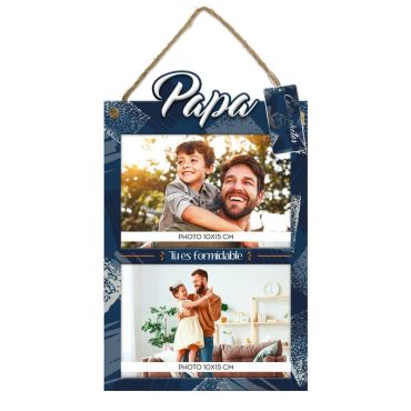 Mettez de belles photos dans cette plaque pour votre papa | jourdefete.com