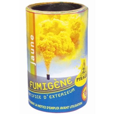 fumigene jaune