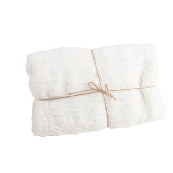 Chemin de table Cheesecloth - 90 cm x 3 m - Modèle au choix