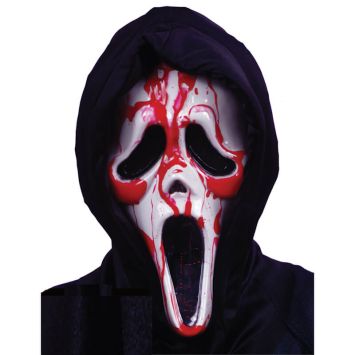 Un sublime masque de Ghostface ensanglanté à porter le soir d'Halloween | jourdefete.com